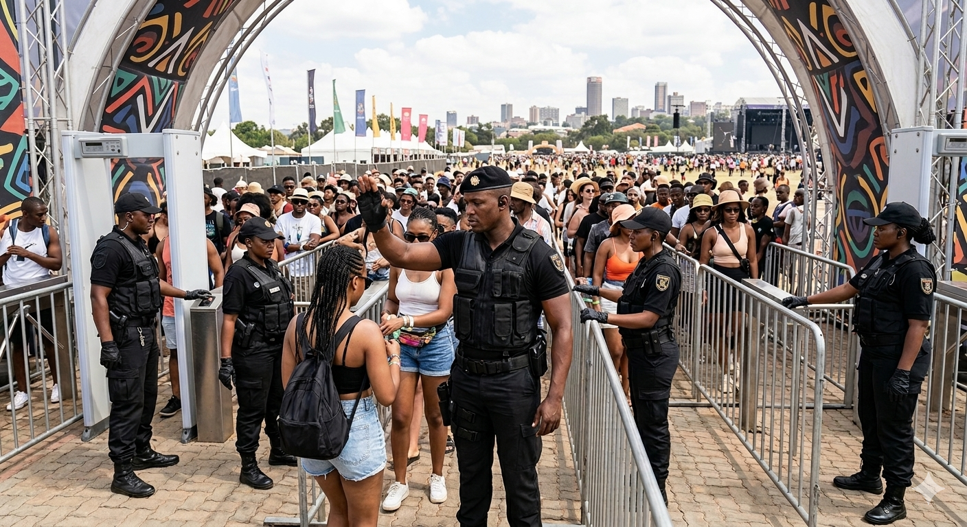 Event security crowd management Pretoria
